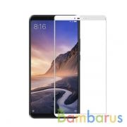 Стекло защитное 2d для Xiaomi Mi Max 3 White | фото №0