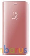 Чехол-книжка Clear View Protect для Samsung A80 (Розовое-золото) | фото №0