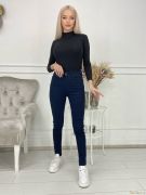 Турецкие Женские Джинсы  slimfit / темно-синие | фото №0