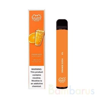 PUFF BAR PLUS 800 ORANGE SODA / Апельсин Сода 