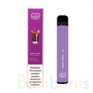 PUFF PLUS 800  ВИНОГРАДНАЯ СОДА / Grape Soda