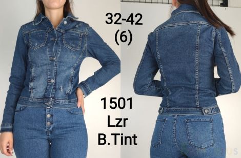 Женская Джинсовая Куртка LZR B.Tint / Синий