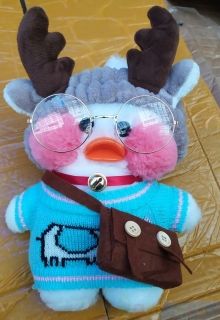 Мягкая игрушка уточка Lalafanfan купить недорого на Bambarus.ru