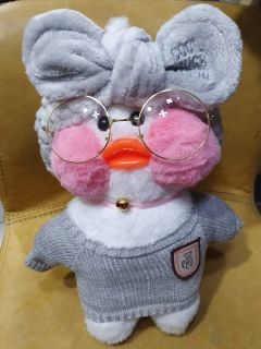 Мягкая игрушка уточка Lalafanfan купить недорого на Bambarus.ru