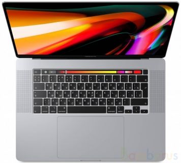 Ноутбук Apple MacBook Pro 16" MVVL2RU/A Core i7 2,6 Ггц, 16 Гб, 512 Гб, AMD RPro 5300M, Touch Bar (Серебристый)