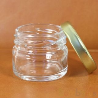 Стеклянная банка мини джем 25гр