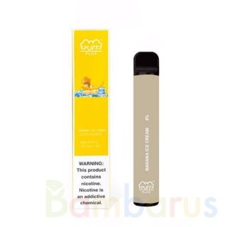 PUFF PLUS  800 BANANA Ice Cream - Банановое Мороженное