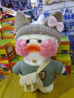 Мягкая игрушка уточка Lalafanfan купить недорого на Bambarus.ru