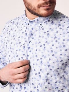 Рубашка Мужская Damon голубой, темно-синий, белый