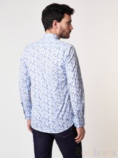 Рубашка Мужская Damon голубой, темно-синий, белый