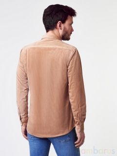 вельветовая мужская рубашка