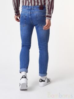  турецкие стильные голубые  джинсы AVICII JEANS SLIM FIT