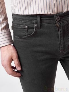  турецкие стильные джинсы бренда AVICII JEANS SLIM FIT темно-серый