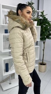 Бежевая Женская Куртка / Осень - Зима
