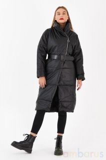 Длинная Куртка женская осень-зима
