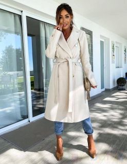 Кашемировое женское пальто 