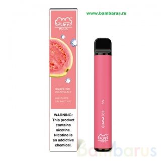 PUFF PLUS 800 GUAVA ICE Гуава Лед на Bambarus.ru