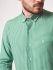 Мужская  зеленая рубашка Damon