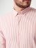   Мужская Рубашка Damon Бело-лососевая в полоску