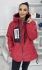 Красная Женская Куртка / Осень - Зима
