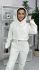 белый Спортивный женский костюм Двойка